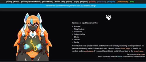 how to use kemono party.
